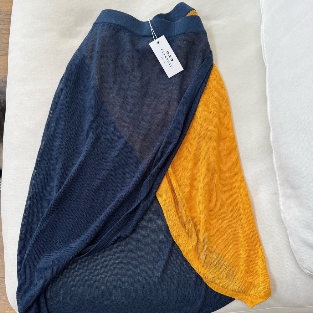 Flagpole Swim Women's Ink Mango Lola Skirt size M